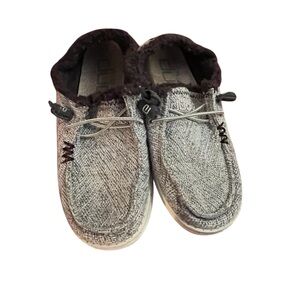 Hey Dude Women's Brown Textured Flats